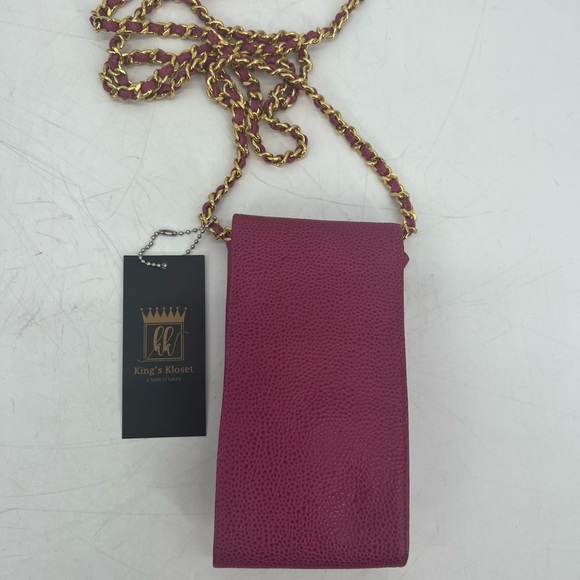 Chanel Caviar phone holder/ chain sling bag - Picture 3 of 10